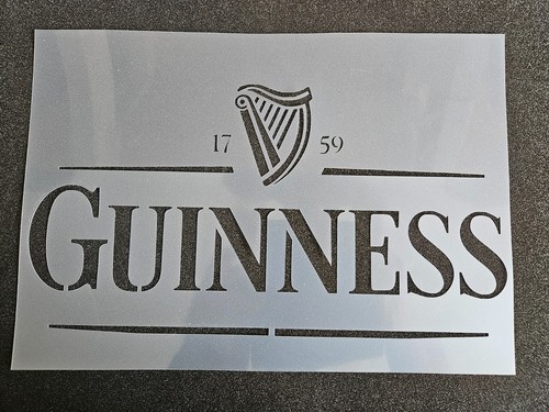 Guinness stencil - guinness,