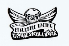 Blackbird Racing Tribal Skull Style STICKER ADESIVO  NEW ORIGINAL  8,5 X 6 cm