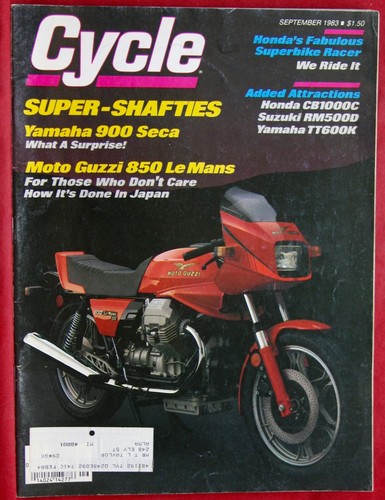 Vintage cycle magazine - cycle,