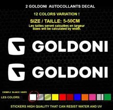 2 GOLDONI sticker Genuine