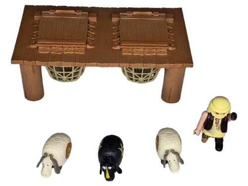 Playmobil pastore con pecore - pastore,