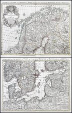 Mappa Scandinavia Svezia
