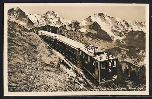 Jungfrau schynige platte bahn - jungfrau,, platte-bahn