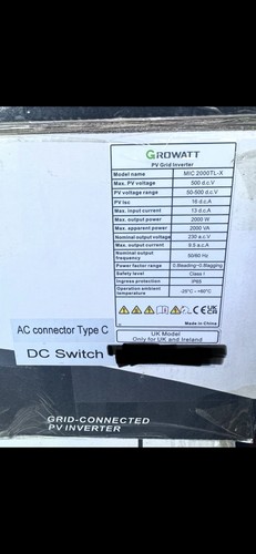 Inverter solare growatt mic - solare,