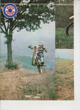 advertising TEST MOTO SIMONINI 125 REGOLARITA 1975 MOTOITALIANE ENDURO