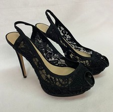 Scarpe con tacco 13 cm nere Zara Woman taglia 38 tacchi donna accessori