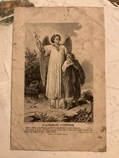 Santino antica incisione