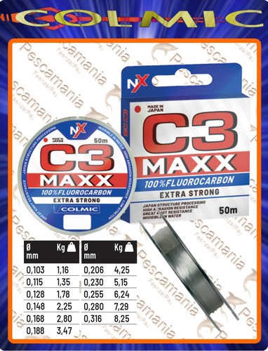 Maxx fluorcarbon colmic - fluorcarbon,