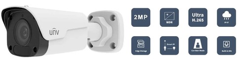 Telecamera 4mp 8mm ir - ip, 2.8mm