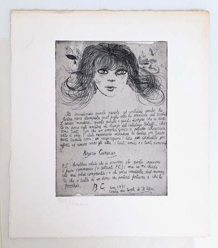 Bruno caruso acquaforte - bruno,