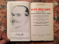 Rossetti: Magia delle carte, trattato completo di prestigiazione, Hoepli 1943