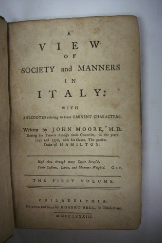 1783 view society and - 1783, of