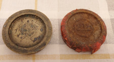 Coppia pesi scala tonda 2