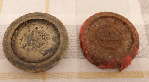Coppia pesi scala tonda - , 2