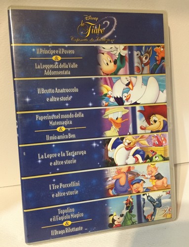 Fiabe disney dvd - fiabe,