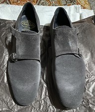 Church’s doppia fibbia double monk Elford 41,5 7,5 UK ottimo stato grigio scuro