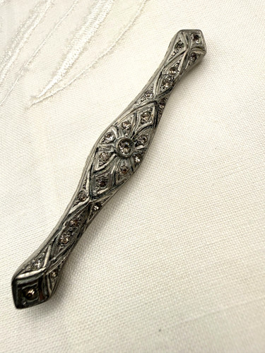 Spilla bar vintage art deco