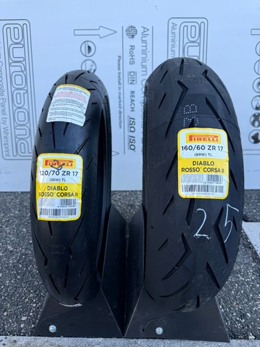 Coppia pirelli diablo rosso - coppia,