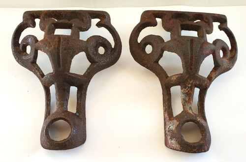 Coppia gambe per stufa in - per,