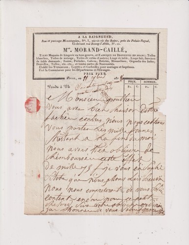Sept 1818 paris - 11, 1818.