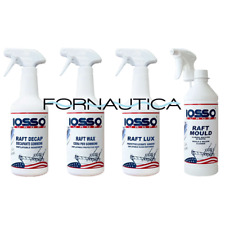 KIT PULIZIA GOMMONE  IOSSO DECAPPANTE + CERA + PROTETTIVO SPRAY  + ANTIMUFFA