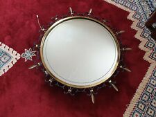 Antico ♤STILE BAROCCO♤ Specchio da parete, con illuminazione, 50/68 x 8 cm, VINTAGE