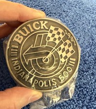 Fibbia cintura distintivo pit INDIANAPOLIS 500 BUICK REGAL V6 1981 vintage da collezione 2