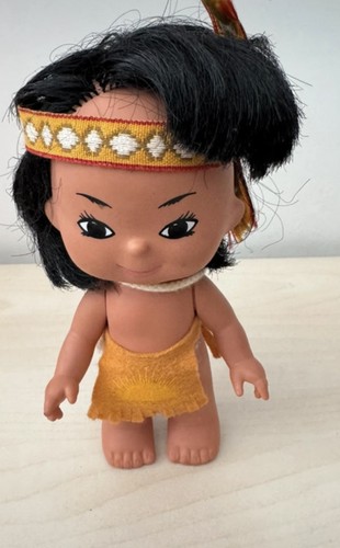 Bambola vintage mini winnetou - mini,