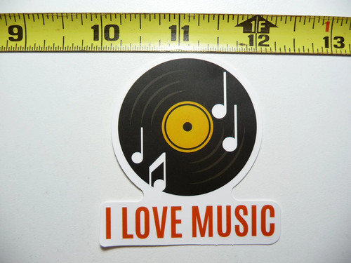 Amo musica vinile - amo, note