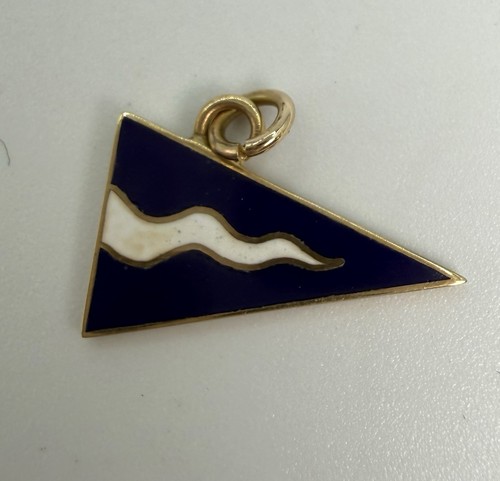 Ciondolo vintage oro 14k - ciondolo,
