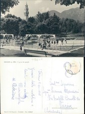 CAVALESE SPLENDIDA ANIMAZIONE CON BAMBINI DEL PARCO GIOCHI ANNI 50/60-N.60452
