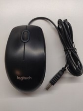 Mouse Ottico Standard Logitech Business B100 Nero con cavo USB M-U0026