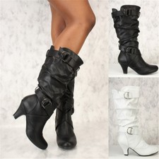 Retro Womens Mid Calf Slouch