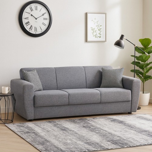 Divano letto posti - divano, 3