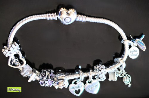 Bracciale pandora con - con, 10