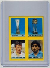 Il Grande Calcio 91 1991 Vallardi Figurina Diego Maradona Butragueno UEFA Cup