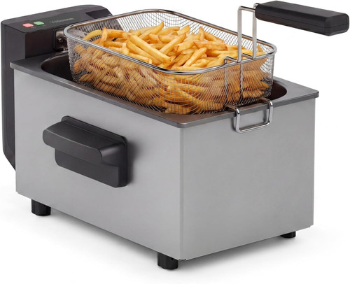 Friggitrice acciaio inox - acciaio,