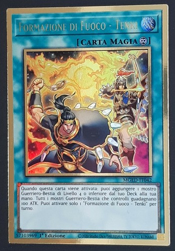 Formazione fuoco tenki rara - di,