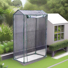 Copertura per serra compatta con porta avvolgibile per uso balcone e terrazzo