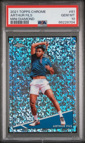 2021 topps cromo tennis mini - topps,