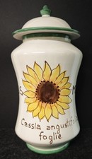 Vaso da farmacia in ceramica vietrese- Firmato Nando Vietri, Vintage