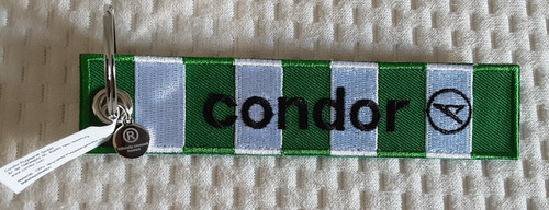 Condor portachiavi ricamato - portachiavi,