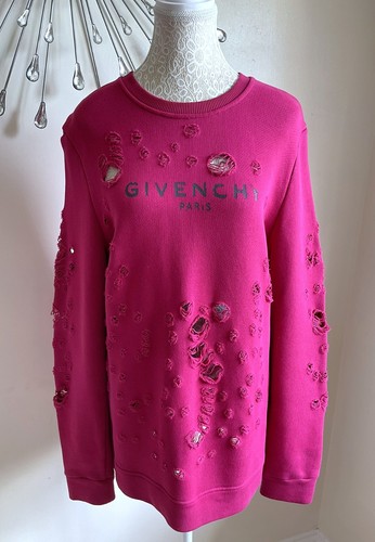 Felpa givenchy paris lampone - felpa,