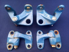 Set completo cerniere porta anteriore attacco specchietto Land Rover serie militare 2, 2a e FC 2b