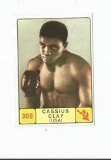 figurina Panini CASSIUS CLAY