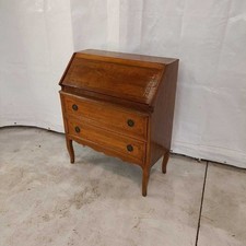 Ribalta Antica Stile Luigi XVI Lastronato Noce 3 Cassetti Inizio 900 Italia