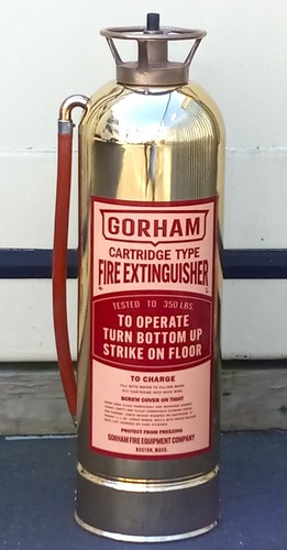 Estintore vintage gorham - estintore,