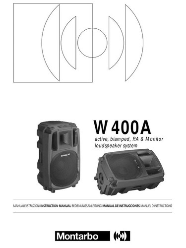 Montarbo w400a manuale - montarbo, in