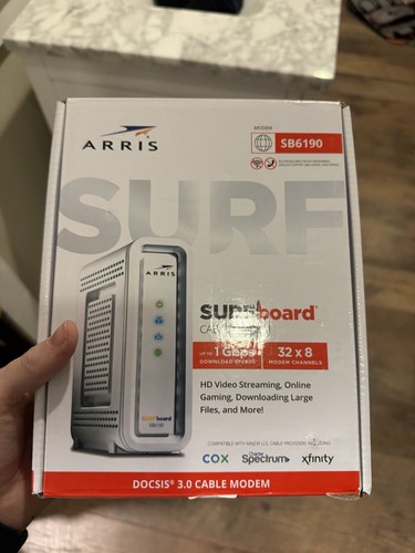 Arris surfboard sb6190 - arris, docsis