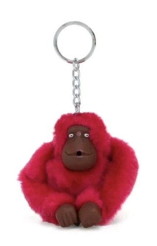 New kipling furry monkeyclip - new,